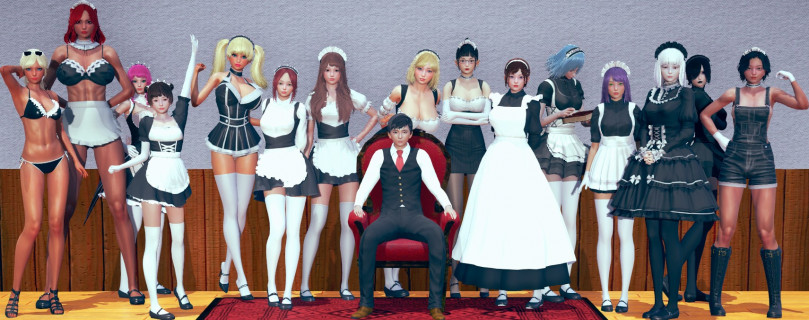The Mithril Hourglass - Maids & Masters v0.19  Win/Mac Porn Game
